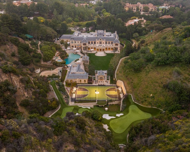 Mark Wahlberg's house see his Frenchstyle chateau in LA Homes and