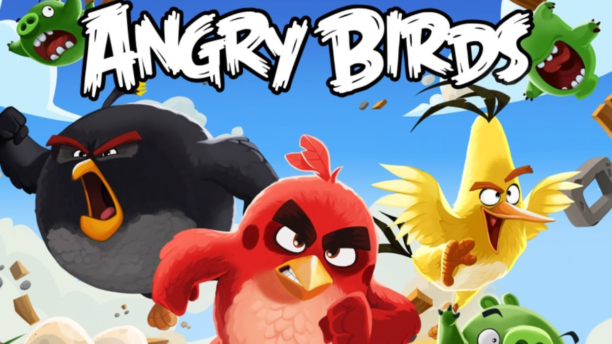 A promo shot for Angry Birds