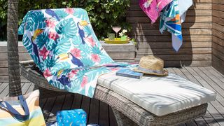 best garden lounger: Dante sun lounger from John Lewis & Partners