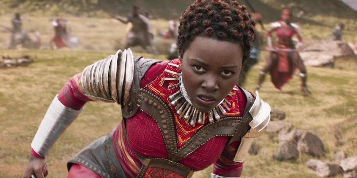 Nakia in Black Panther&#039;s final battle