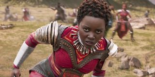 Nakia in Black Panther's final battle
