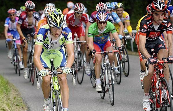 Frederik Willems (Liquigas) was clearly focused on the task at hand.