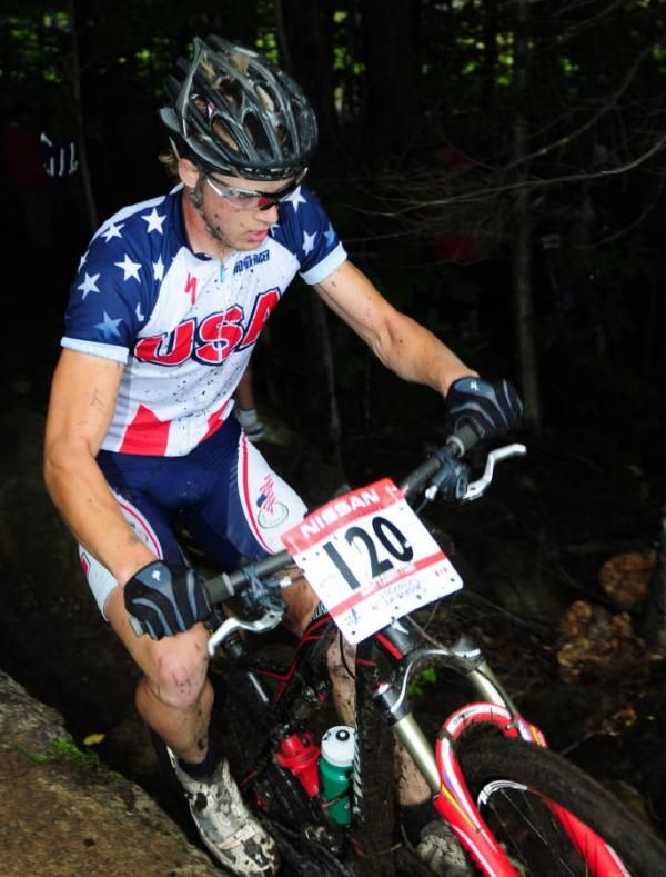 Ethan Gilmore (Team USA) rode what many could only do on foot.