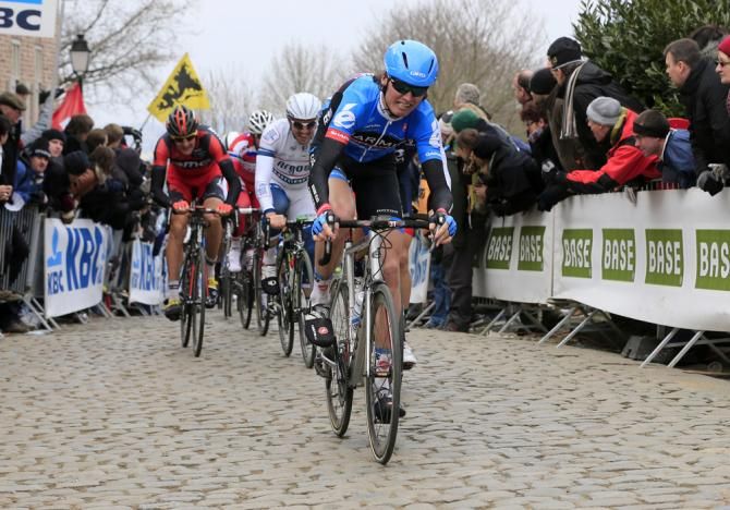 Johan Vansummeren digs deep at the Tour of Flanders