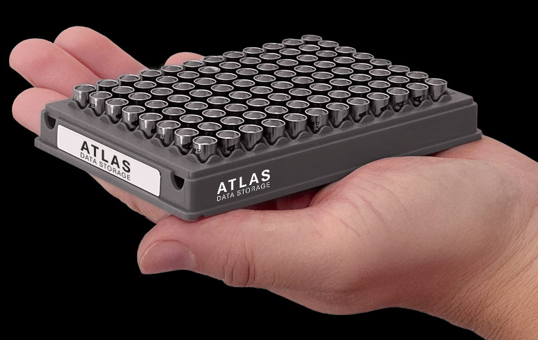 Atlas Eon 100 scalable DNA data storage service