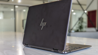 The HP Spectre x360's logo