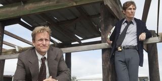 Woody Harrelson and Matthew McConaughey on True Detective