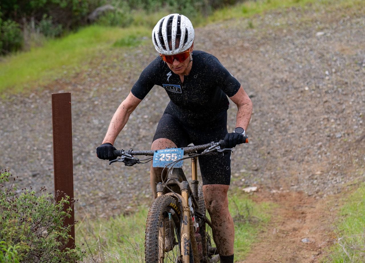 Katerina Nash finished second at 2025 Lake Sonoma MTB to start her season