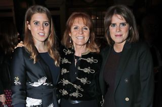 Sarah Ferguson, princess Eugenie and Princess Beatrice