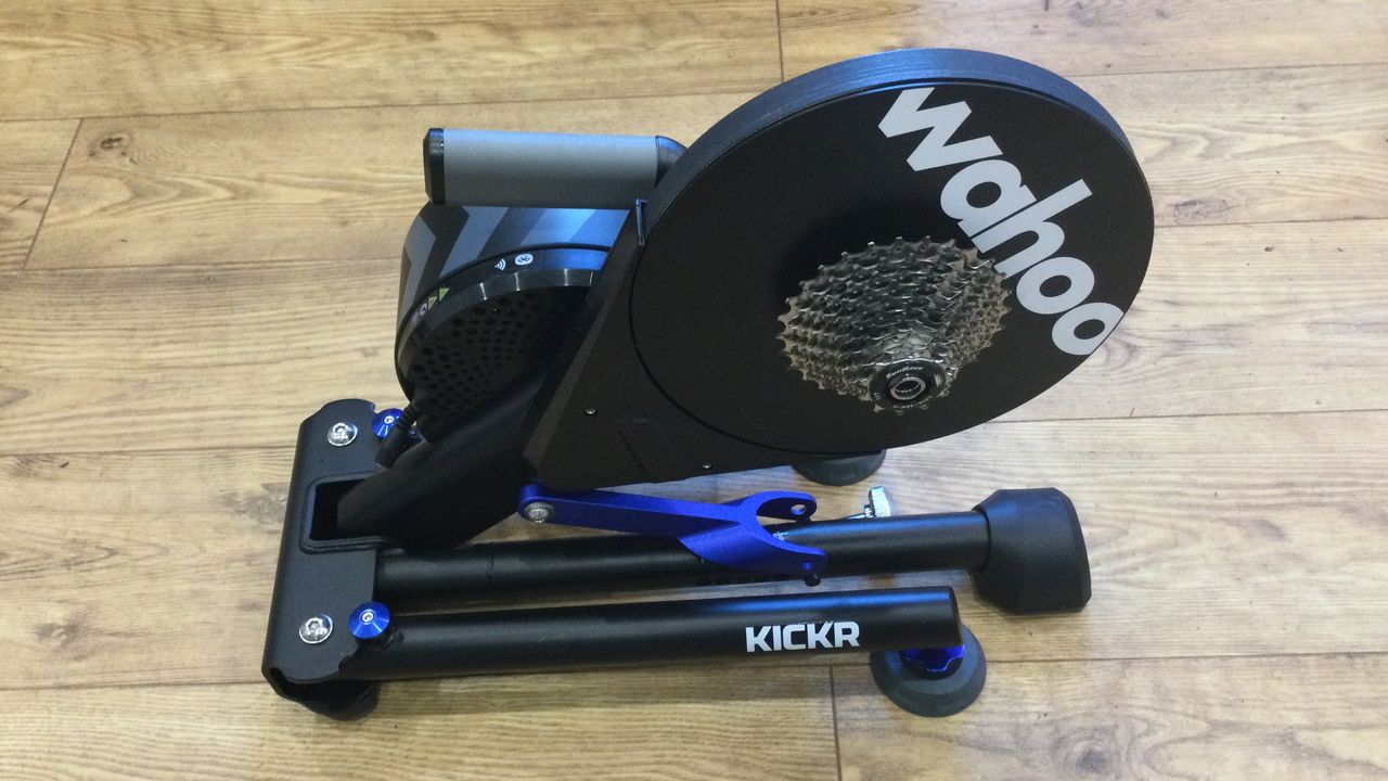 Image shows the Wahoo Kickr V6