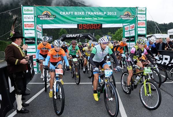 The start of stage 2 of the TransAlp