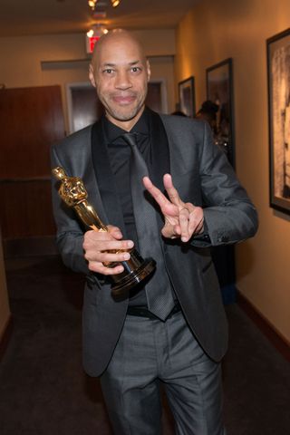 John Ridley Backstage At The Oscars