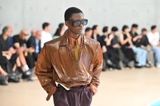 Saint Laurent S/S 2026 runway show featuring best windbreakers of season