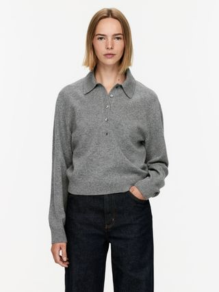 Wool Polo Jumper