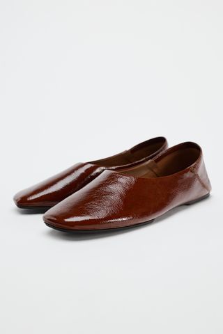 Flat Leather Shoes