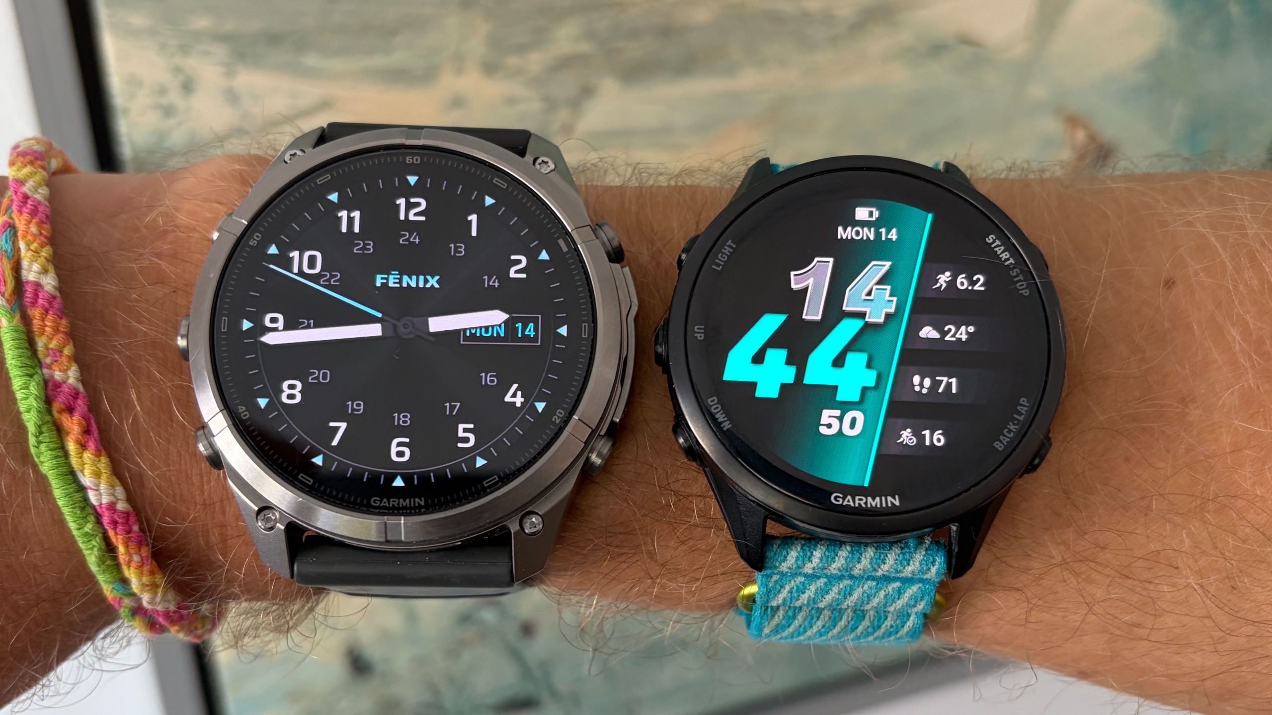 Garmin Forerunner 970 vs Garmin Fenix 9 Pro