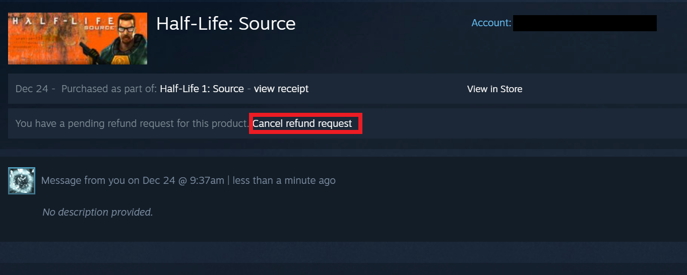 How to get a refund on Steam