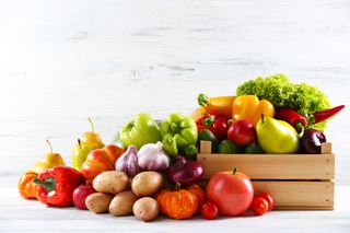 fruits, vegetables