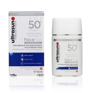 Ultrasun Anti-Pigmentation Face Fluid SPF50+ - best sunscreen for acne-prone skin