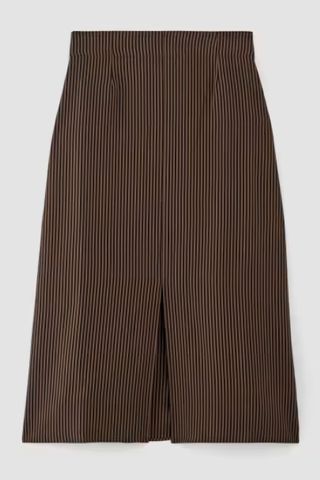 The Mini Jacquard Stripe Slip Skirt 