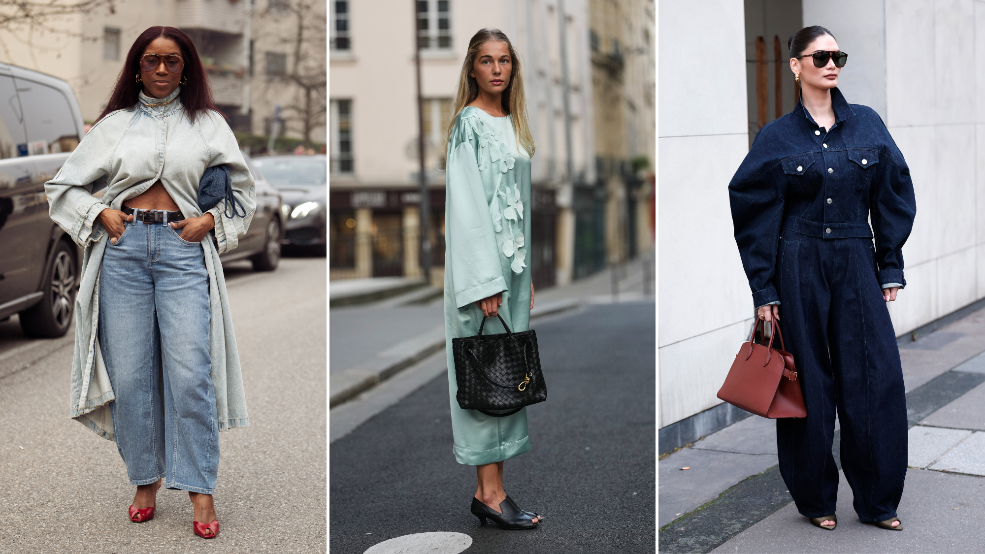 Peep toe shoes trend - Getty street style