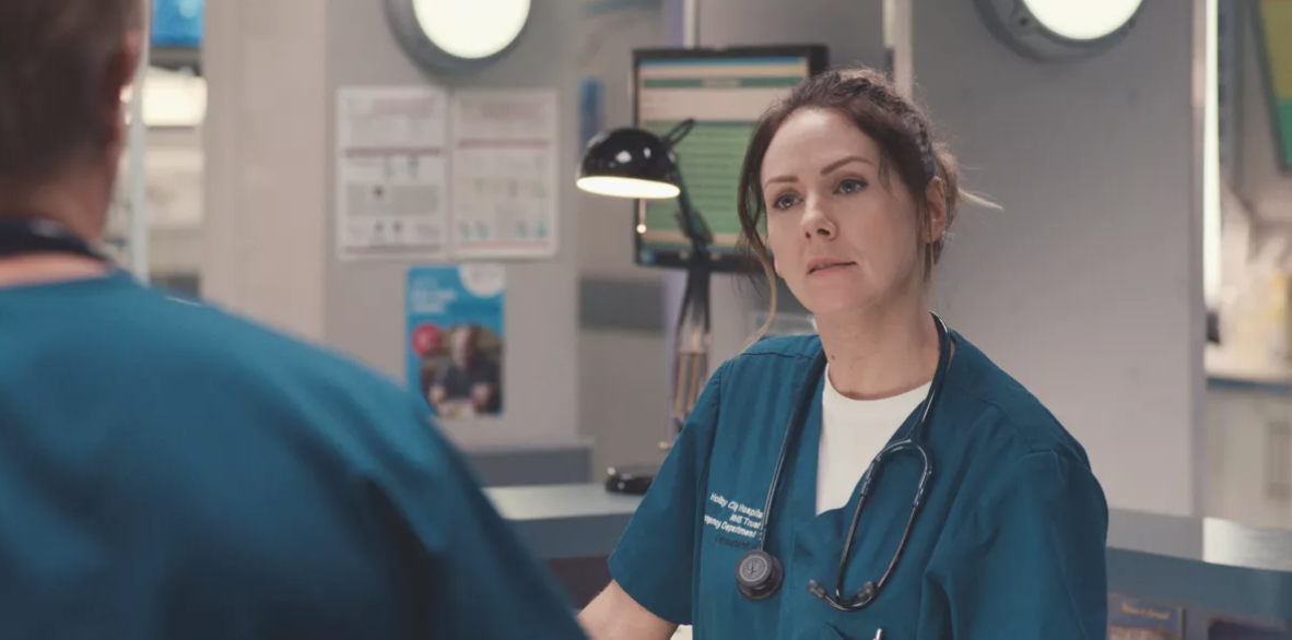 Dylan tells Stevie she needs to work on her bedside manner