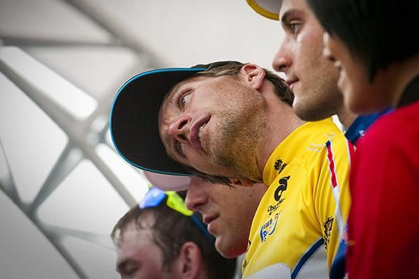 David Zabriskie (Garmin Barracuda) remains in the tour leader's yellow jersey after the fourth stage