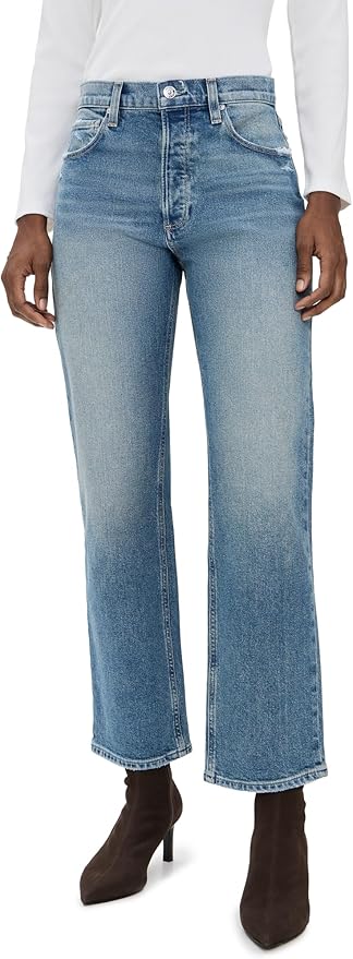 PAIGE, Paige Women's Sawyer Storybook Jeans, Storybook Distressed, Blue, 30