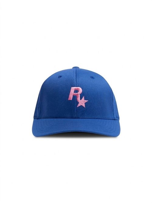 Rockstar Baseball Cap (blue and pink)