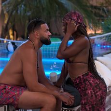 Ollie Sutherland, Amber "AD" Smith in episode 308 of Perfect Match.