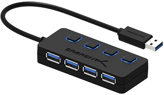Sabrent 4-port USB 3.0 hub