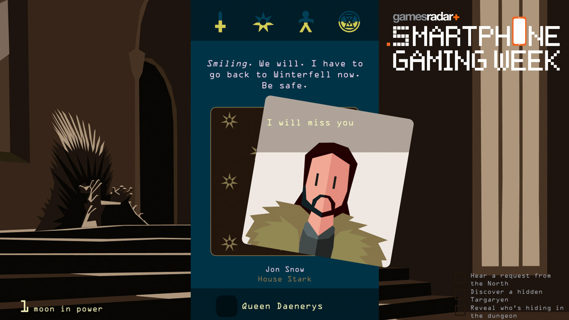 How Reigns convinced two million people to swipe right to rule their  kingdom - and captured the Game of Thrones license | GamesRadar+