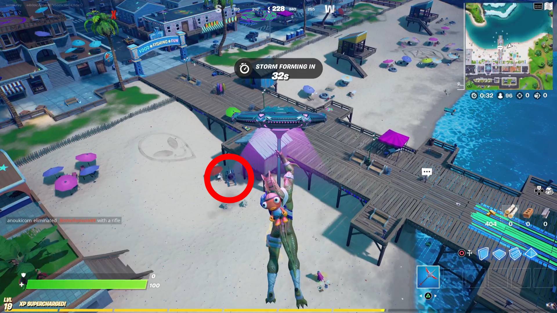 Fortnite camera Believer Beach Lazy Lake