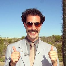 borat giving the thumbs up