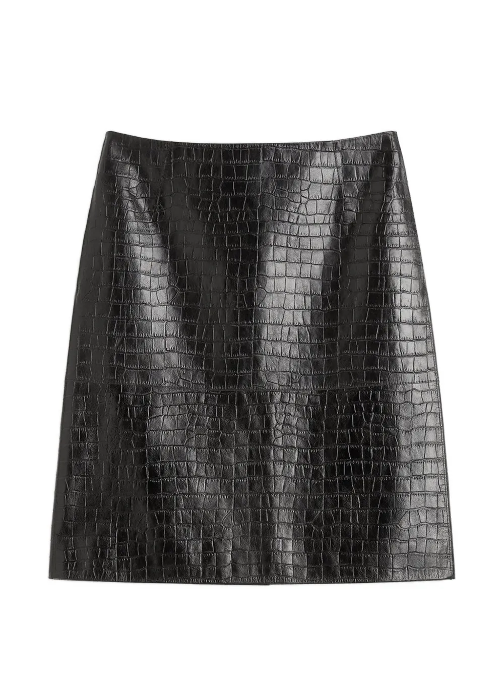 Toteme Panelled Embossed Midi Skirt | 32