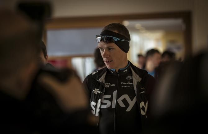 Tour de France contender Chris Froome (Team Sky)