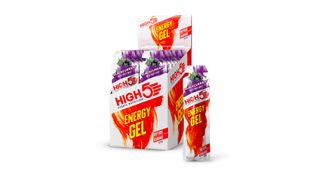 HIGH5 Energy Gels on white background