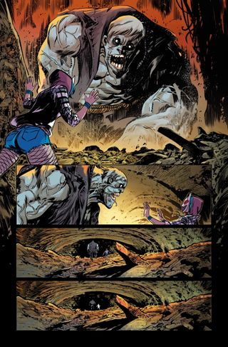 Detective Comics #1070 preview page focusing on Solomon Grundy