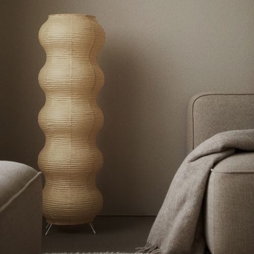 H&amp;amp;M Home, Rice Paper Floor Lamp - White