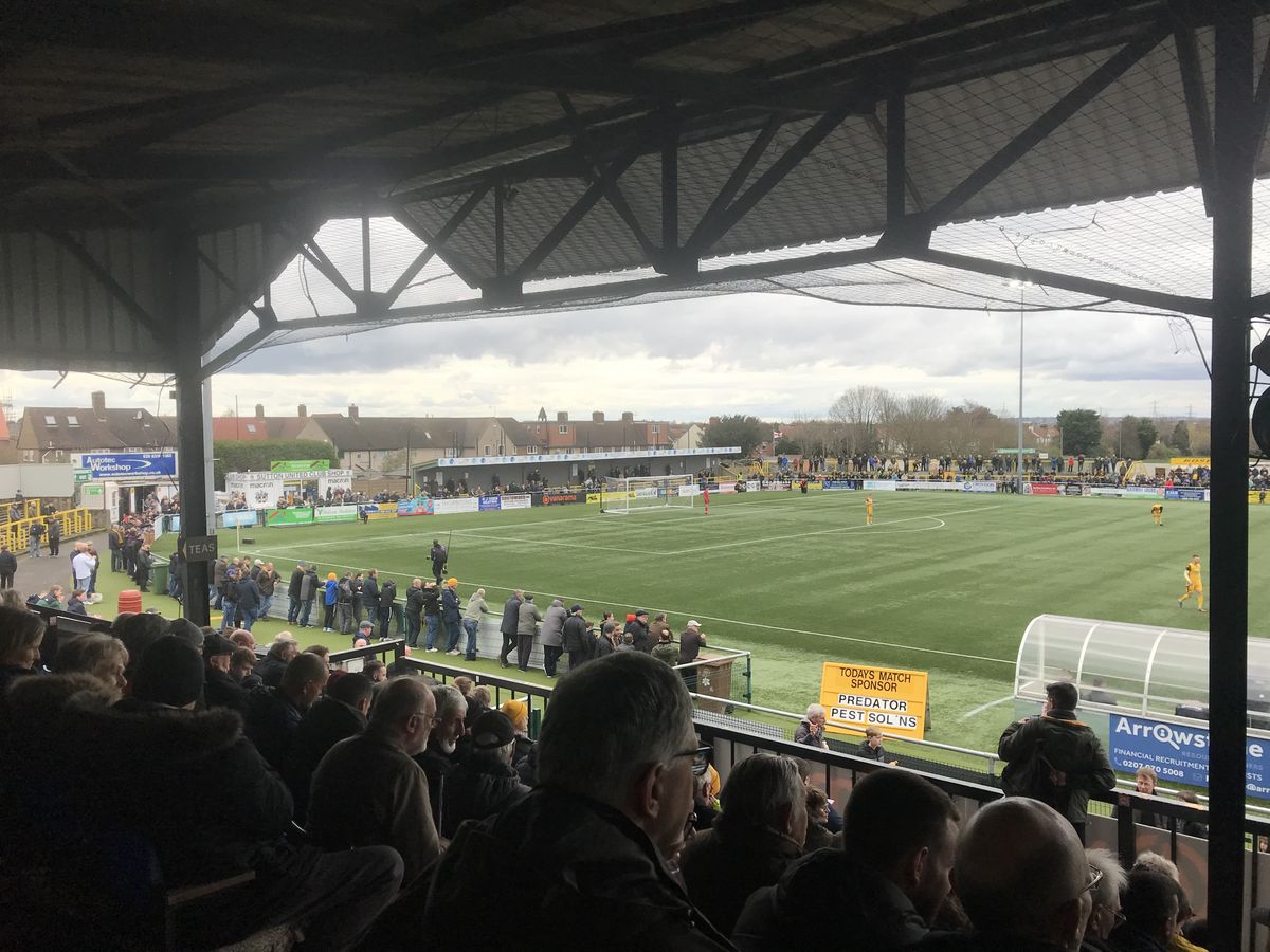 Sutton United v Hartlepool – Vanarama Conference Premier League – Borough Sports Ground