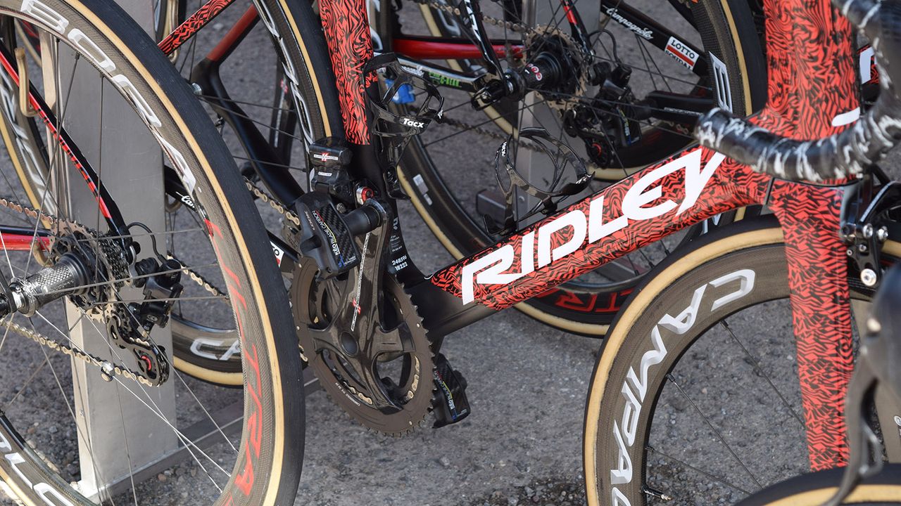 Despite several new framesets spotted recently, we haven't yet seen Campagnolo 12-speed on any WorldTour bikes as of yet