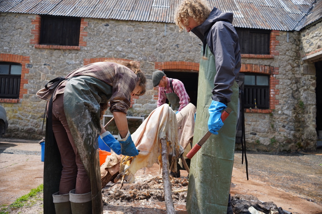 London Craft week tannery picture