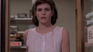 Ally Sheedy after her makeover in The Breakfast Club