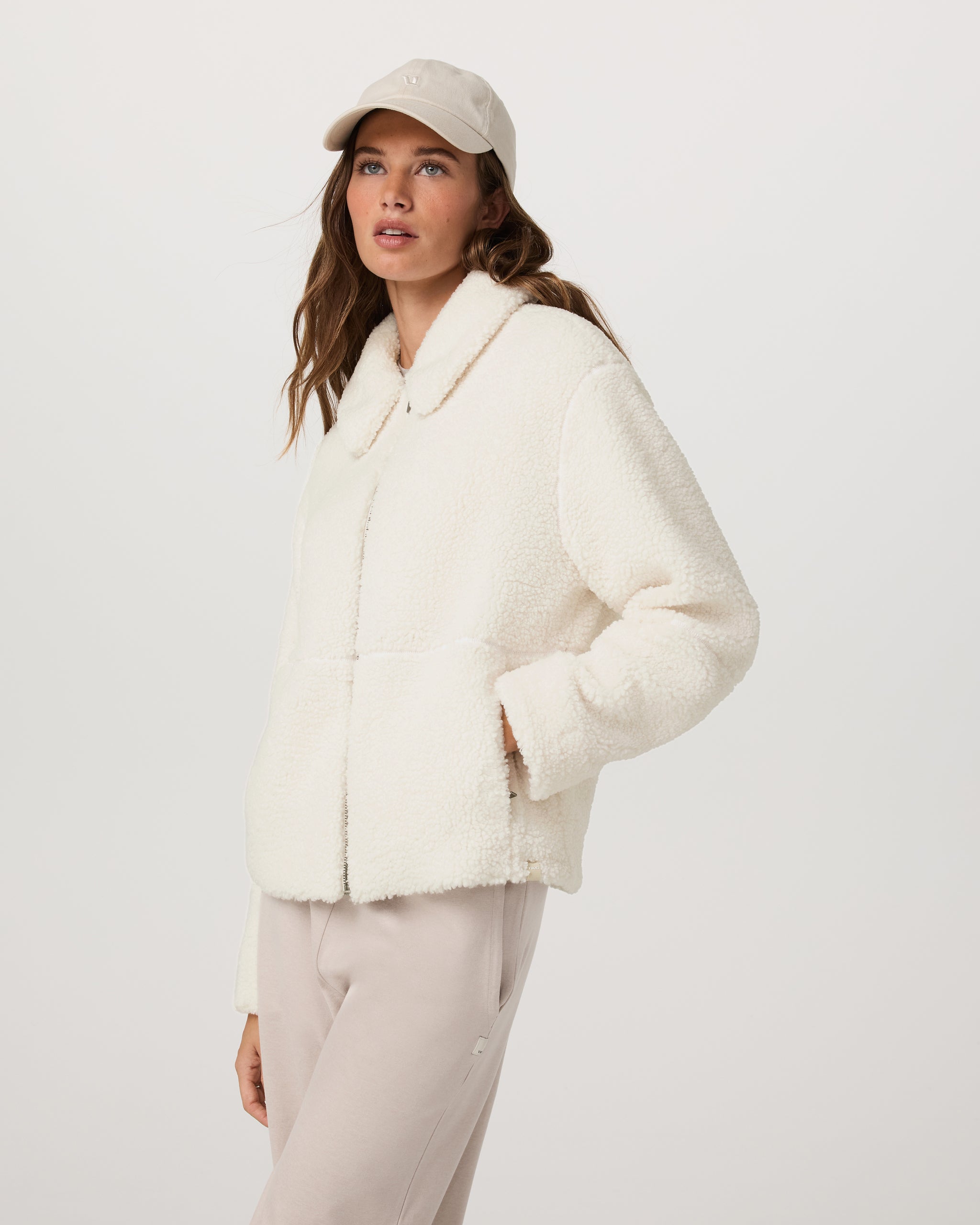 Lou Full Zip Jacket - Marshmallow - Xxs