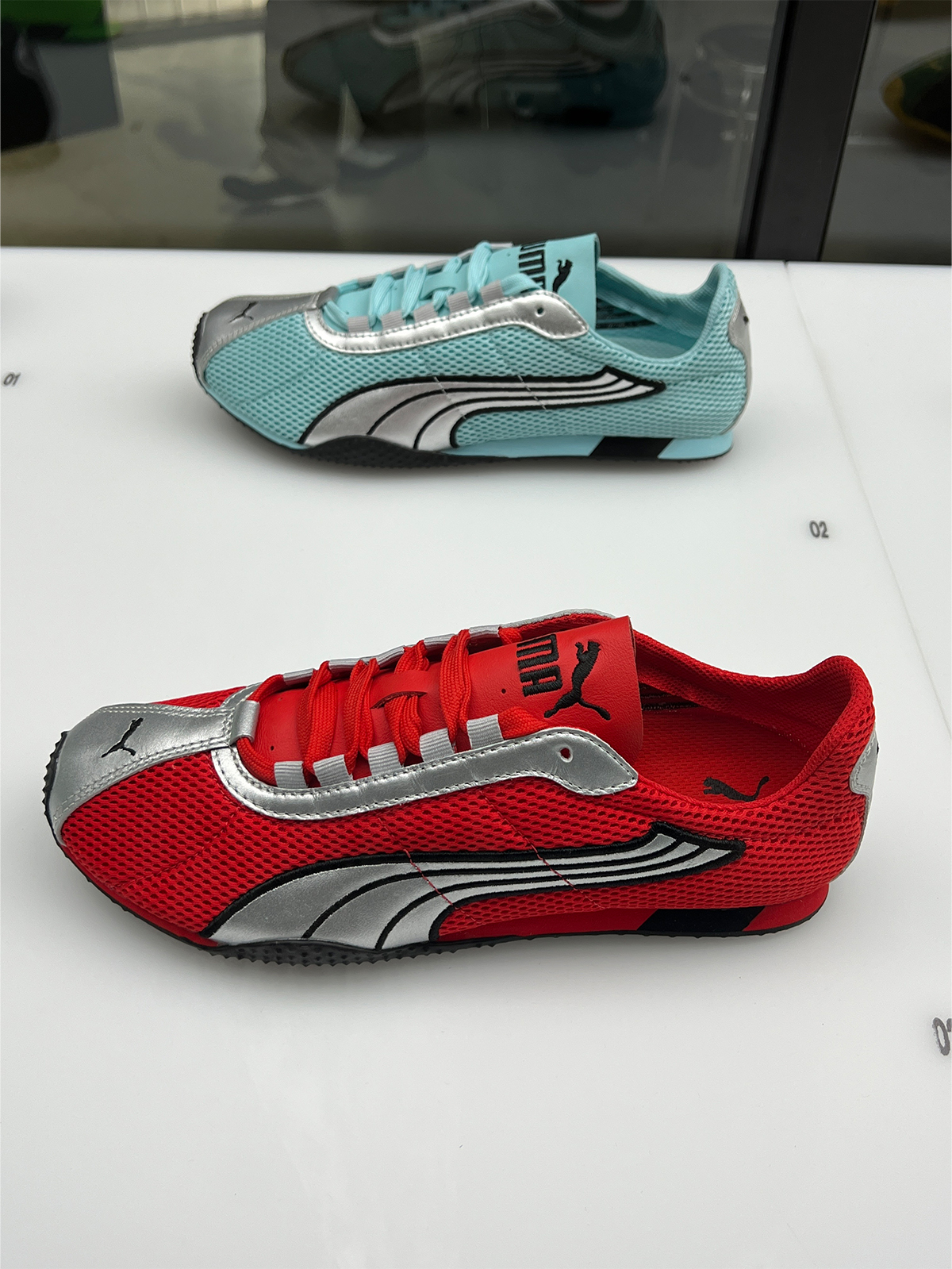 Puma's H-Street sneakers, out this summer, on display at the H-Street activation in Seoul, Korea.