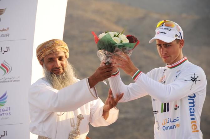 Peter Sagan (Cannondale) leads the best young rider competition