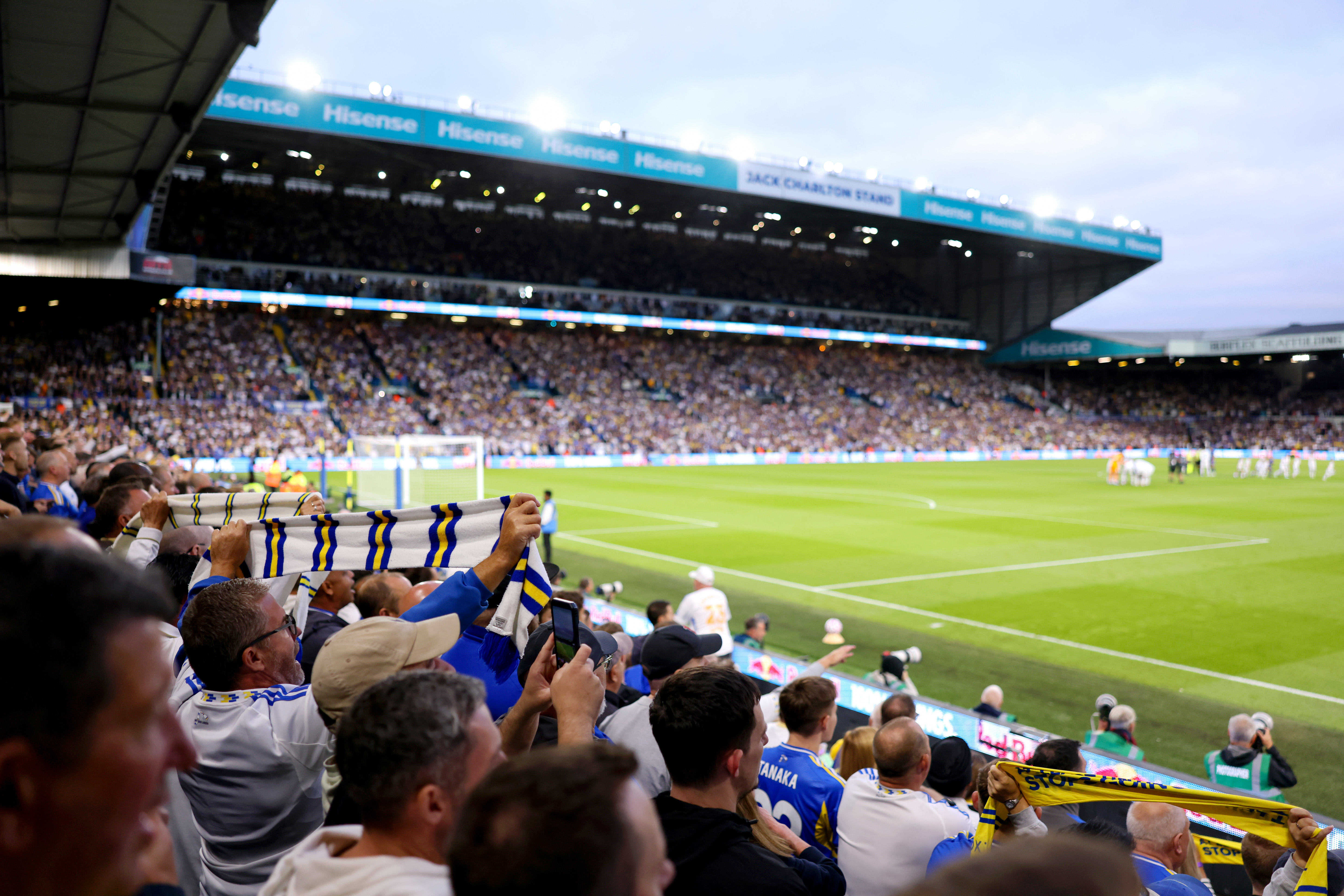 Elland Road ahead of Leeds' season opener against Everton