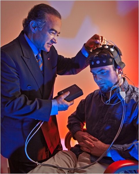 Rahmat A. Shoureshi is working on a prosthesis that uses combined imagine techniques to read stimuli from the brain.