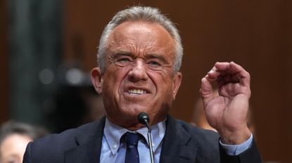 WASHINGTON, DC - SEPTEMBER 04: Health and Human Services Secretary Robert Kennedy Jr. testifies before the Senate Finance Committee at the Dirksen Senate Office Building on September 04, 2025 in Washington, DC. The committee met to hear testimony on President Trump's 2026 health care agenda. 