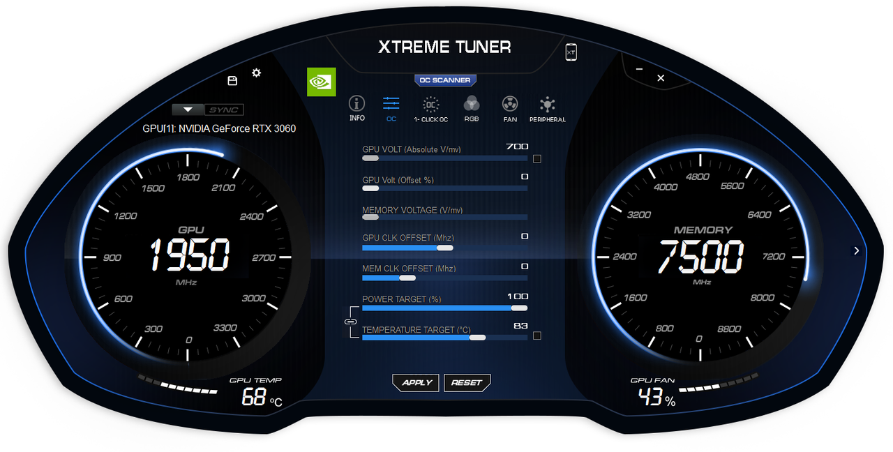 Galax GeForce RTX 3060 EX
